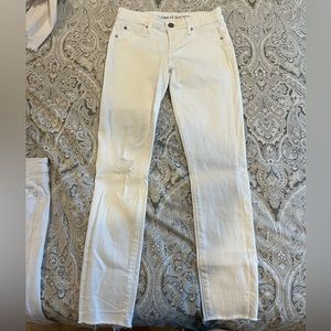 Articles of society white ripped jeans